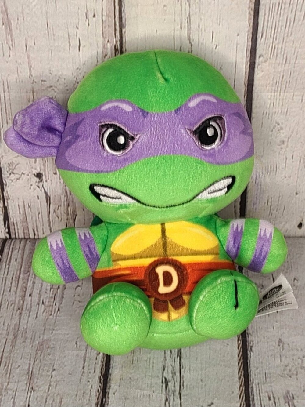 6" Club Mochi Junior TMNT Donatello Plush Purple Teenage Mutant Ninja Turtles